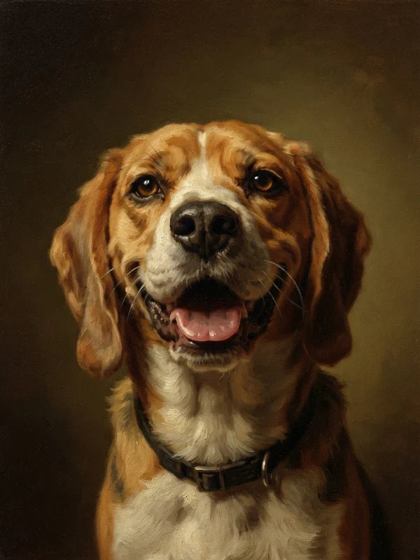 Exemple de portrait style peinture
